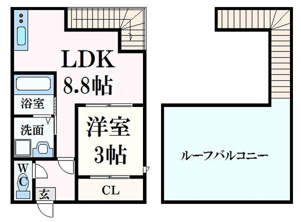 Grandtic翠の物件間取画像